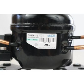 Undisclosed SIKELAN QD30H11G REFRIGERATION COMPRESSOR 1/10 HP 256BTU 110-120V R134A 50-60HZ