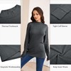 LE VONFORT Long Sleeve Shirts for Women Lightweight Mock Neck