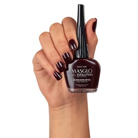 MASGLO Gel Evolution – Set of 3 Nail Polishes No UV/LED Lamp Needed, Fast-Drying, 12-Day Wear, 14-Free Formula, High-Gloss Finish, vegan (0.5 oz Each)