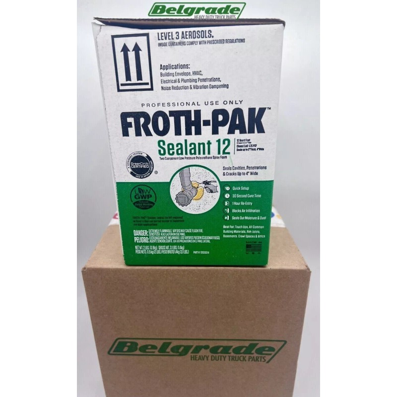Froth-Pak 12 Spray Foam Sealant Kit