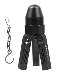 Tri Shaped Parts, Tri-Crotch Pole, Tent Support, Tripod, Easy to Fix, Lightweight, Includes Lantern Hole, Hook Included, One-Pole Tent, Two-Pole Tent, Teepee Tent, Angle Adjustment, Camping Equipment