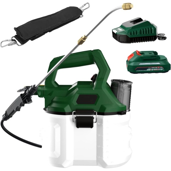 Branded 1 Gallon Battery Powered Sprayer Compatible with Makita 18V