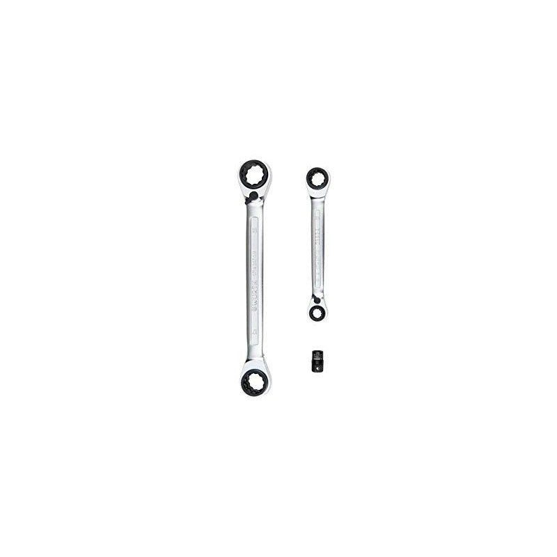 Würth RATDPRGSHSL Ratchet Double Ring Spanner Set of 3 (8-19