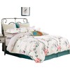 Swanson Beddings Oriental Style Reversible Floral Print 5-Piece 100% Cotton