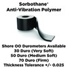 Isolate It!: Sorbothane Strip 36” (91.4cm) x 2” (5.1cm) x