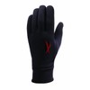Seirus Men's Xtreme All Weather Glove, Small, Black/Red