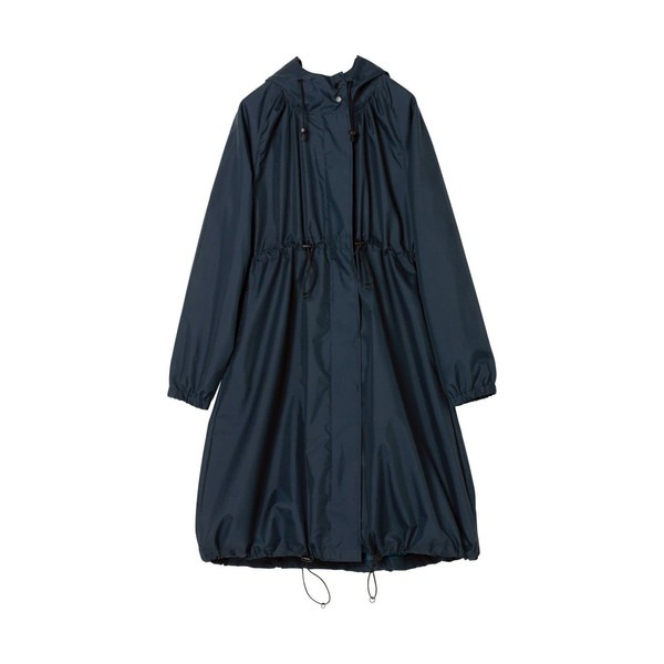 Wpc R-1101 Women's Raincoat, Long Mod, Navy, Waterproof, 2022