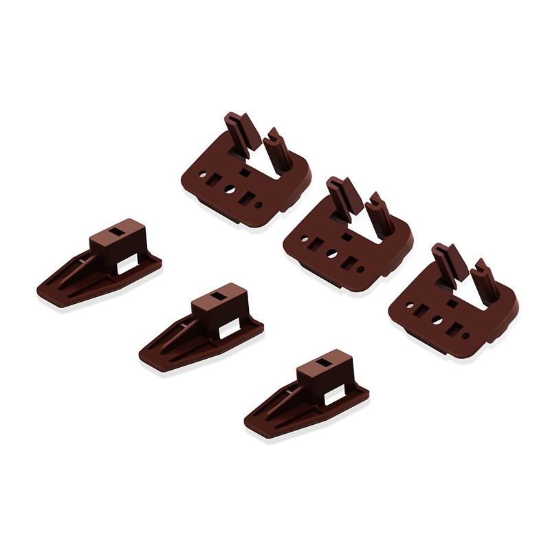 10PCS Drawer Slides Repair Kits Fit for Center Mount Drawer