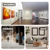 Zorfeter 14 Pack Adjustable Picture Rail Hanging System, Sturdy Picture