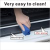fanshihua 4pcs/Set for Nissan nismo Door Entry Guard Carbon Fiber