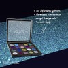 Paleta de sombras - gel con glitter