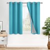 XWZO - Cortinas opacas con sombreado completo de 45 pulgadas