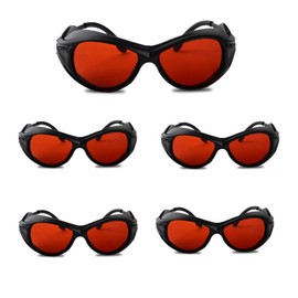 LADYPONYCSC Laser Safety Glasses for Tattoo Removal, OD6+ 355nm, 405nm, 445nm, 450nm, 532nm, 980nm,1064nm