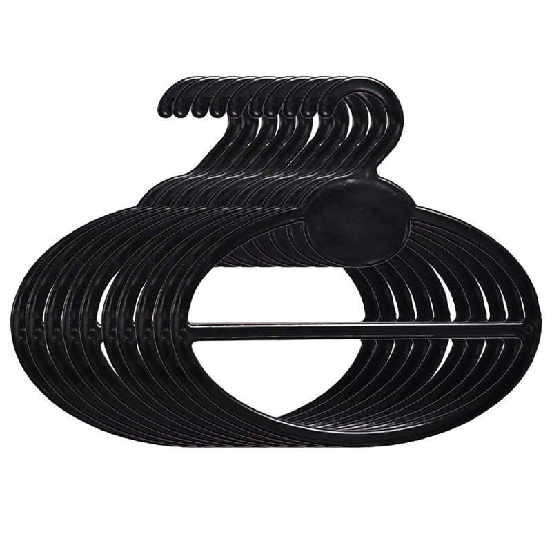 MOVKZACV Pack of 10 Scarf Hangers Organizer Holder Circle Scarf