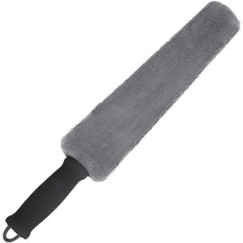 Cepillo Cerdas Suaves de Coral Fleece y PP para Limpiar el Coche Ligero y Duradero Adecuado para Ventilación de Coche en Temporada de Verano para Limpieza Interior