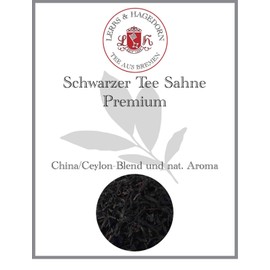 Lerbs & Hagedorn, Black Tea Cream Premium|Aromatic Creamy Flavour 250g (approx. 21 Litres) Ceylon Base with Natural Aroma