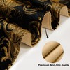TOPLUXE Table Runner with Tassels, Jacquard Tablecloth for Dining Table,