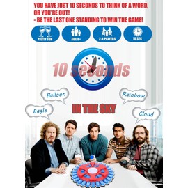 26 Letters Word Games, 1 Cards with 144 Categories Think Game, Quick Thinking Letter Pressing Word Games, Fast-Paced Board Game, A Great Board Game for Family and Friends