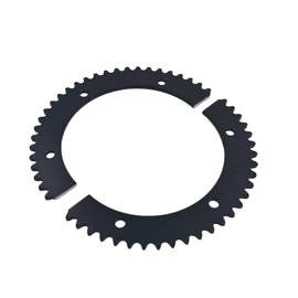 VCUJSUC #35 Chain 53 Tooth Split Sprocket Aluminum for Predator 212cc 196cc 6.5hp 7.0hp for Coleman CT200U BT200X CT100U TrailMaster MB200 MegaMoto B212 Motovox Doodlebug Baja Mini Bike Go Kart Black