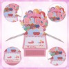 Baby Shower Cards for Girl, Funny Pop-Up Greeting Card with