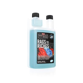 P & S PROFESSIONAL DETAIL PRODUCTS - Rags to Riches - Premium Microfiber Detergent, Deep Cleans and Restores, Safe on All Fabrics, Highly Concentrated, Next Generation Cleaning Technology (1 Quart)