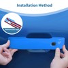 PDKLIN for Bronco Door Handle Cover Trim Light Blue Fit