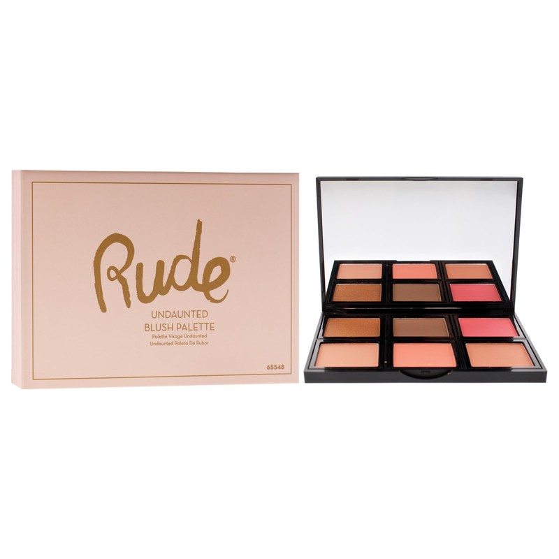 Blush Palette - Undaunted by Rude Cosmetics for Women -