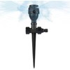 Rotating Tripod Sprinkler Impulse Sprinkler with Tripod, 360 Degree Automatic