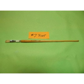 Jack Richenson Hog Hair bristle brush #7 Flat Brush