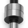 High-precision mechanical edge probe for milling lathe with touch point