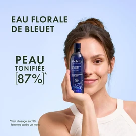 Melvita, Bio-Kornblumenblütenwasser, ideal für alle Hauttypen, zertifiziert biologisch und natürlich, hilft abschwellend, beruhigt müde oder gereizte Augen und reduziert Augenringe, 200 ml