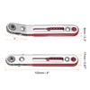 sourcing map 2pcs Mini Ratchet Screwdriver 1/4" Hex 90 Degree