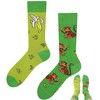 TODO Colours Funny Socks with Motif - Multicoloured, Colourful, Crazy