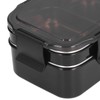 304 Stainless Steel Double Layer Insulated Lunch Box with Compartment