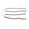 4pcs Natural Stone Tiger Eye Round Beads Bracelet Tiger Eye