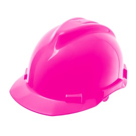 Glove Station Hard Hat for Men & Women - Construction Safety Helmet & Hard Hat, One Size with Padded 4-Point Ratchet Suspension, Non-Vented High-Density Polypropylene Shell