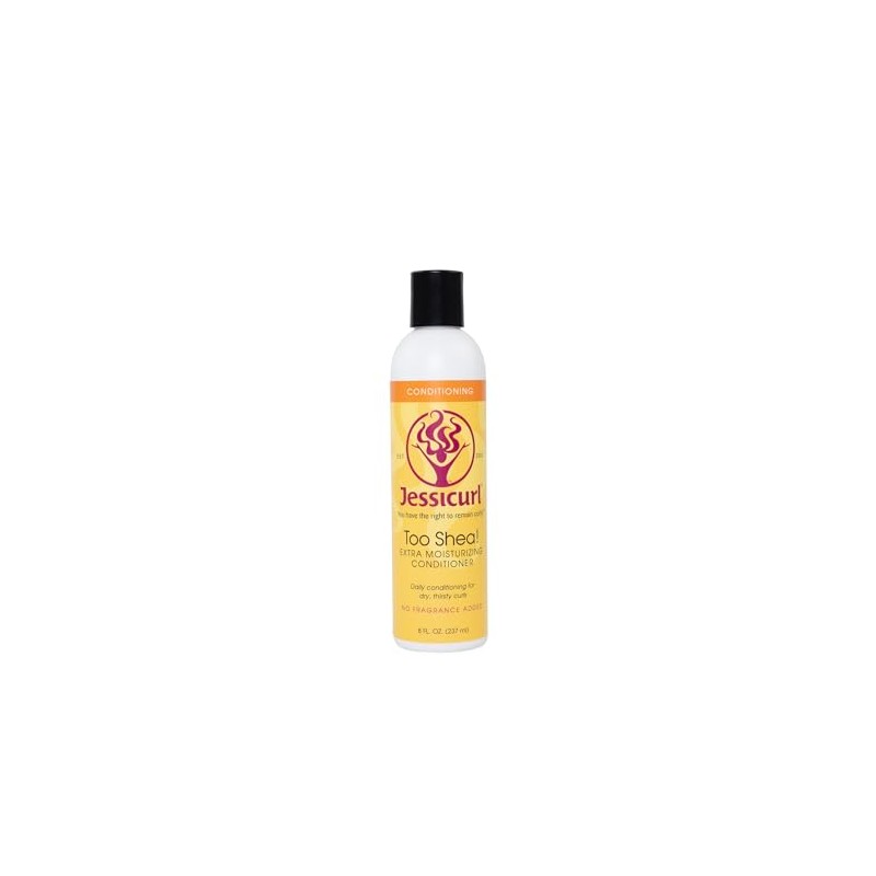 Jessicurl, Too Shea! Extra Moisturizing Conditioner for Curly Hair, No