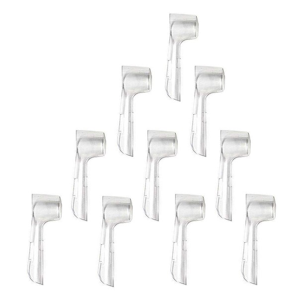 Nincha 10 Packs Electric Toothbrush Head Covers for Oral-B Toothbrush Heads Keeping Your Toothbrush Heads From Dust and Germs