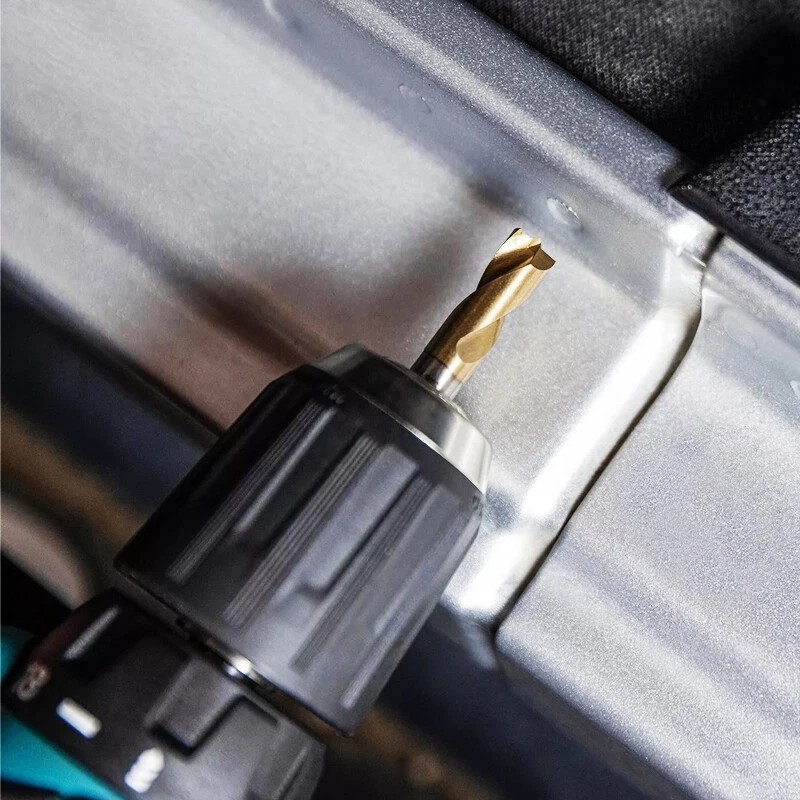 Unbranded 5Pcs Cobalt Spot Weld Drill Bit Set, Titanium Coated