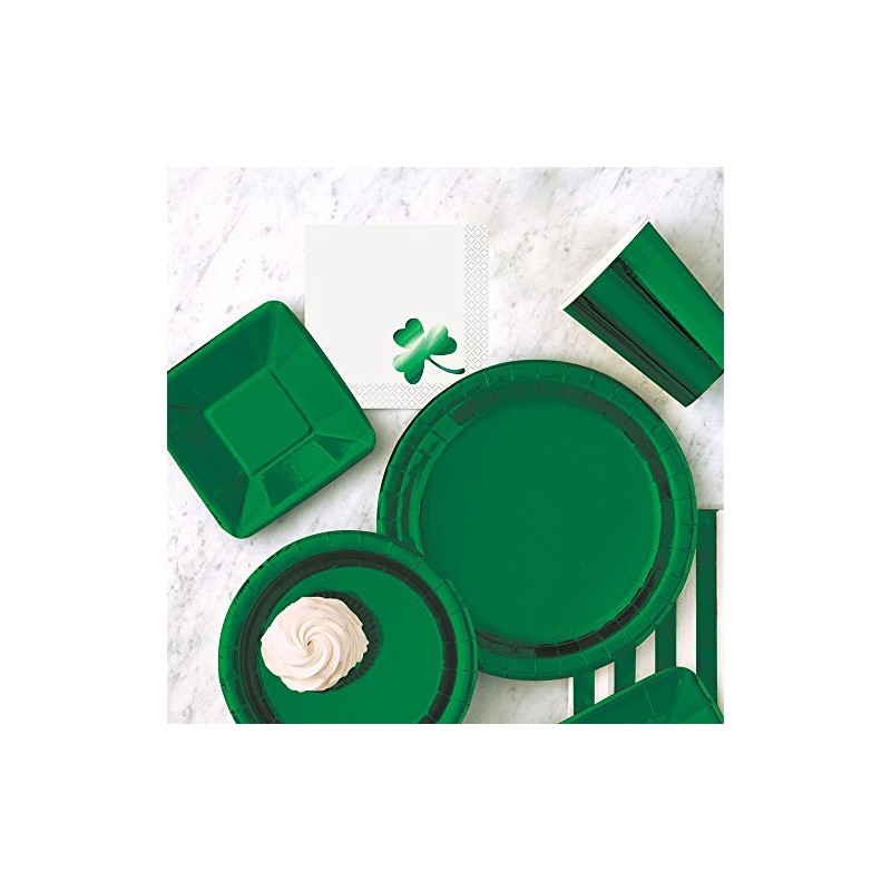 Unique rainbow shamrock St Patrick's Plates LARGE