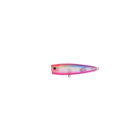 Yamashita Popper Pop Queen F80, 3.1 inches (80 mm), 0.6 oz (16 g), Coral Clear L13C 603897 Lure