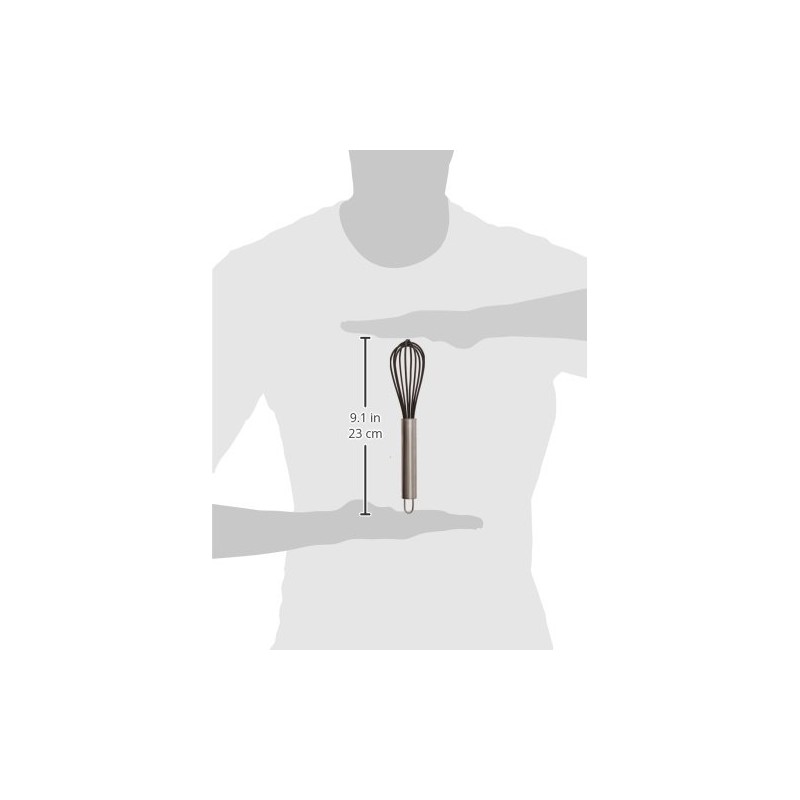 Farberware Professional Silicone Mini Whisks (Set of 2), Black