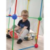 Shape28 Construction Fort Building Kit - 85 Pieces with Storage