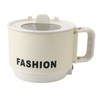 Electric Hot Pot 450W 1.8L Foldable Handle Even Heating Versatile