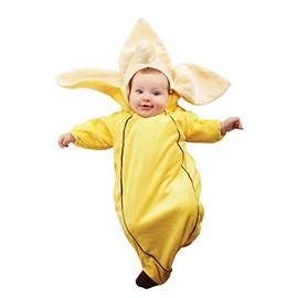 UNDERWRAPS unisex baby Baby's Banana Bunting infant and toddler costumes, Yellow, US
