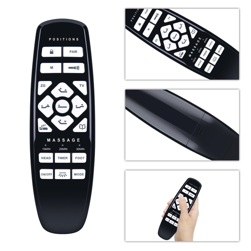 PZL Replacement Remote Control for GhostBed Okin RF.27.19.02, for Fromann