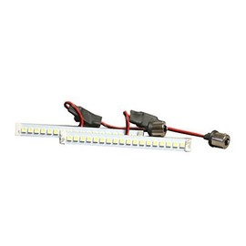 SPIDERLITE Jabus LED License Plate Light for New Serega Gala 18 Row 5050SMD Cool White 8500k Set of 2