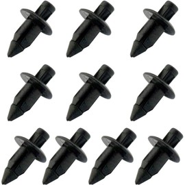 Tuqiang Pack of 10 Rivets en Plastique pour voitures Clip de rivet Fixation de doublure d'aile Rivet de fixation de carrosserie Fixation Universal Car Latch (Style 54)