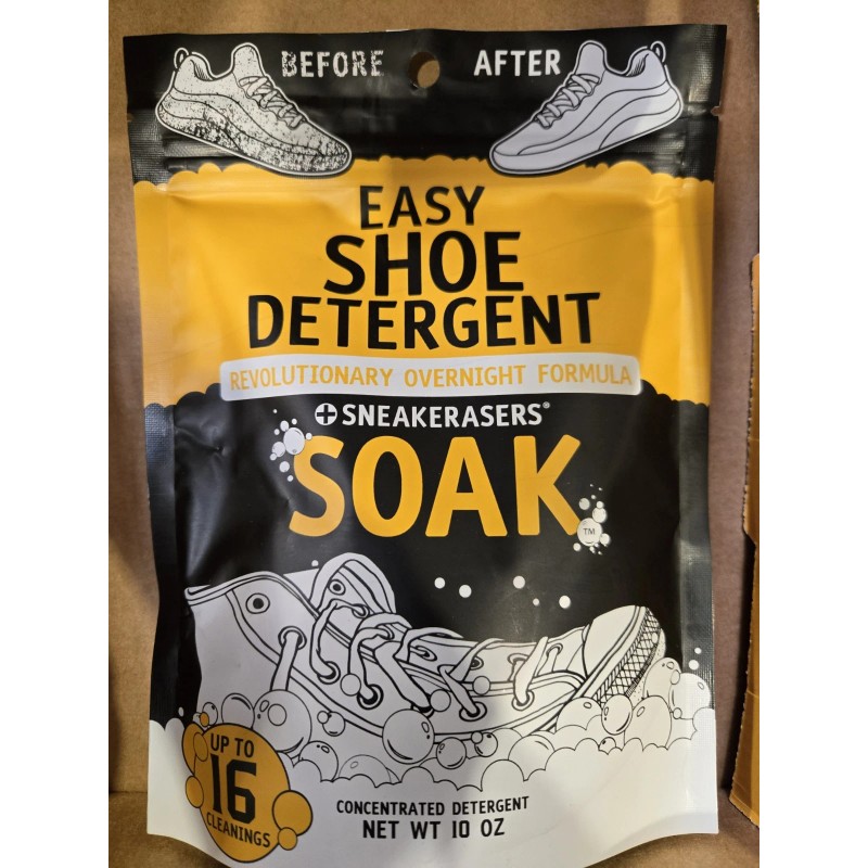 Sneak Erasers NEW Sneak-Erasers Easy Shoe Cleaner 16 Detergent Scoops