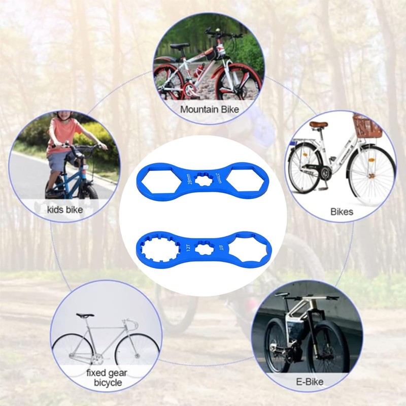 Yuannee Bicycle Front Fork Repair Tool,2PCS Mountain Bike Fork Shoulder
